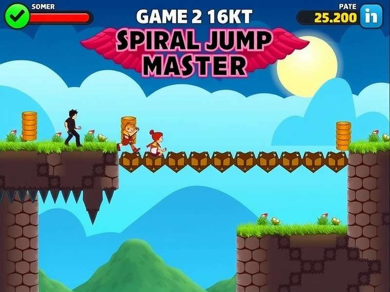 Spiral Jump Master Gameplay Screenshot